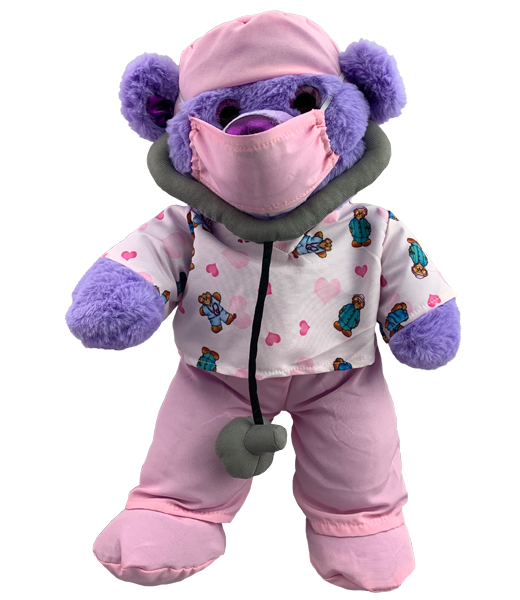 TRAJE DE ENFERMERA ROSA