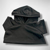 SUDADERA CON CAPUCHA NEGRA