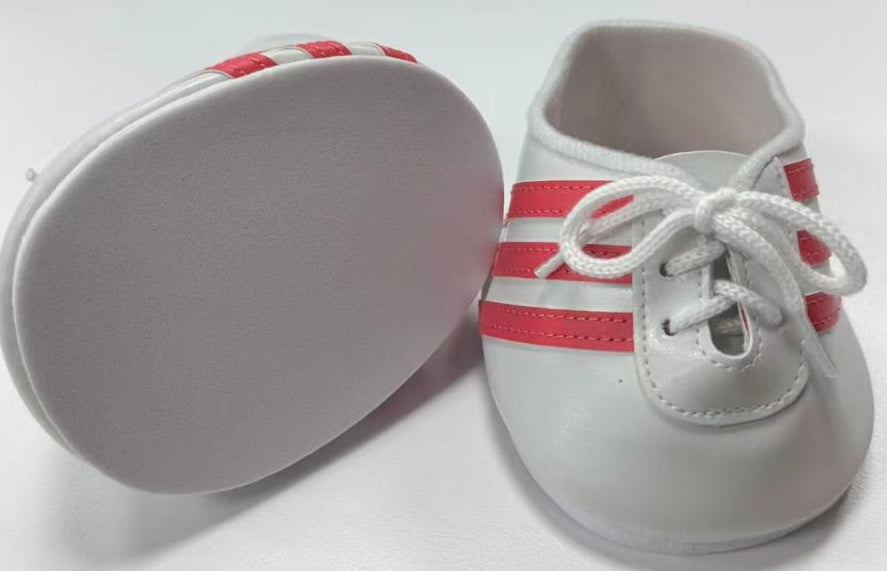 ZAPATILLAS DEPORTIVAS BLANCAS Y ROSAS