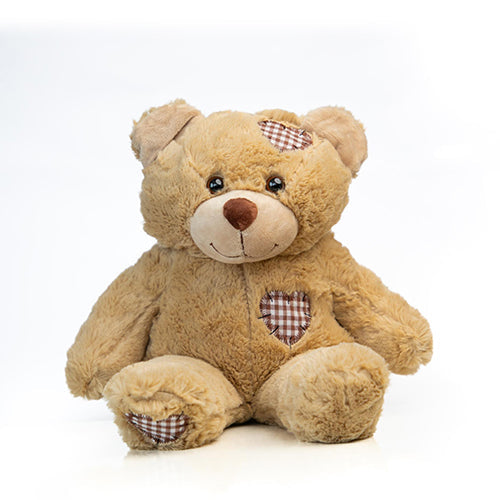 OSO BEIGE DE CORAZON 40 CM