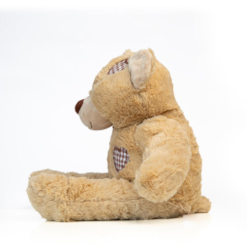 OSO BEIGE DE CORAZON 40 CM