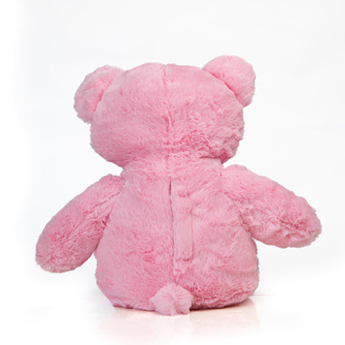 OSO ROSA DE CORAZON 40 CM