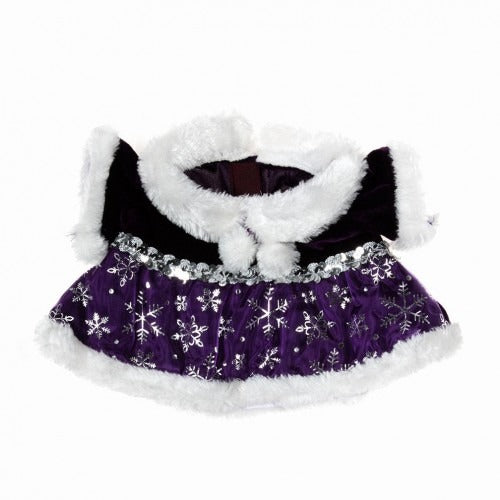 VESTIDO LILA COPOS DE NIEVE