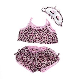 CONJUNTO LEOPARDO ROSA