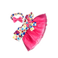 VESTIDO ROSA CORAZON