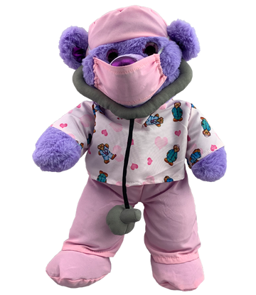 TRAJE DE ENFERMERA ROSA