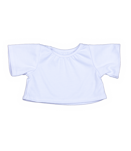 Camiseta blanca 20 cm