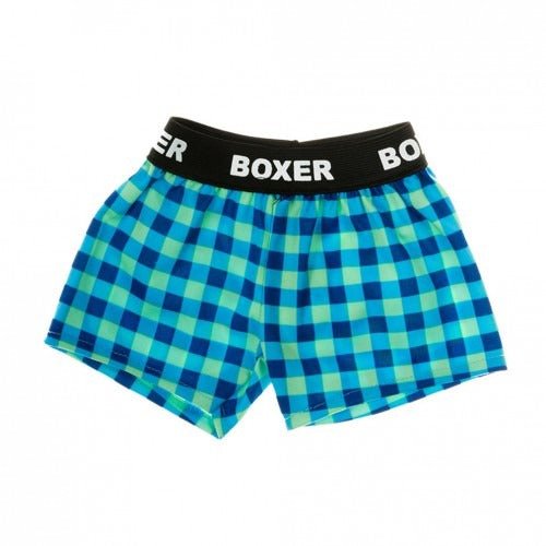 BOXER A CUADROS AZUL - Universo Tutu - [Lima, Perú]