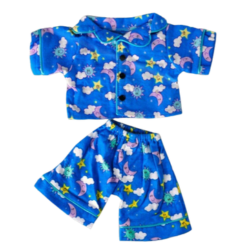 PIJAMA AZUL SOL Y NUBE - Universo Tutu - [Lima, Perú]