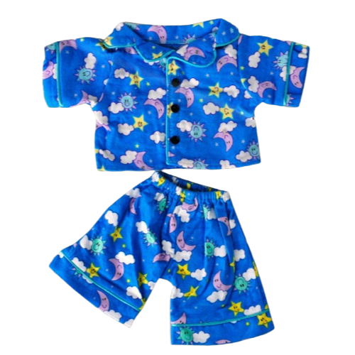 PIJAMA AZUL SOL Y NUBE - Universo Tutu - [Lima, Perú]