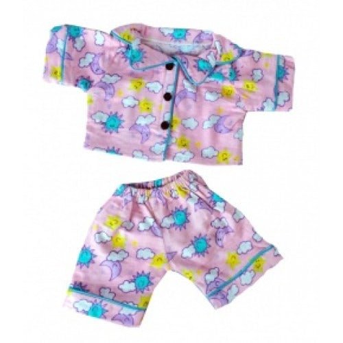 PIJAMA ROSA SOL Y NUBE