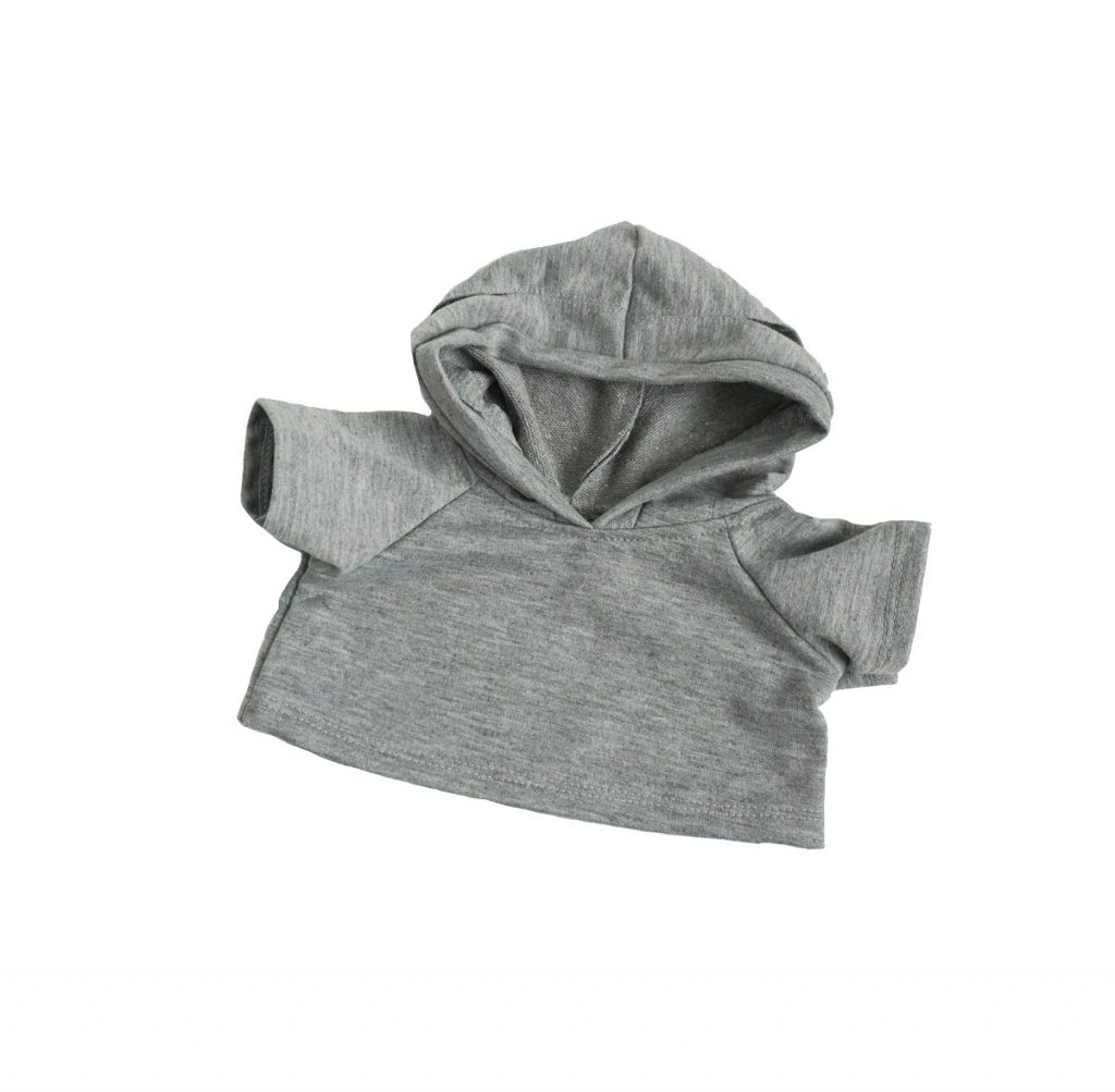 SUDADERA GRIS CON CAPUCHA - Universo Tutu - [Lima, Perú]