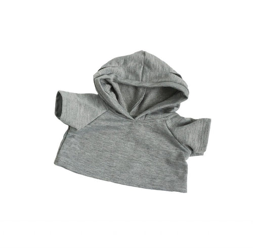 SUDADERA GRIS CON CAPUCHA